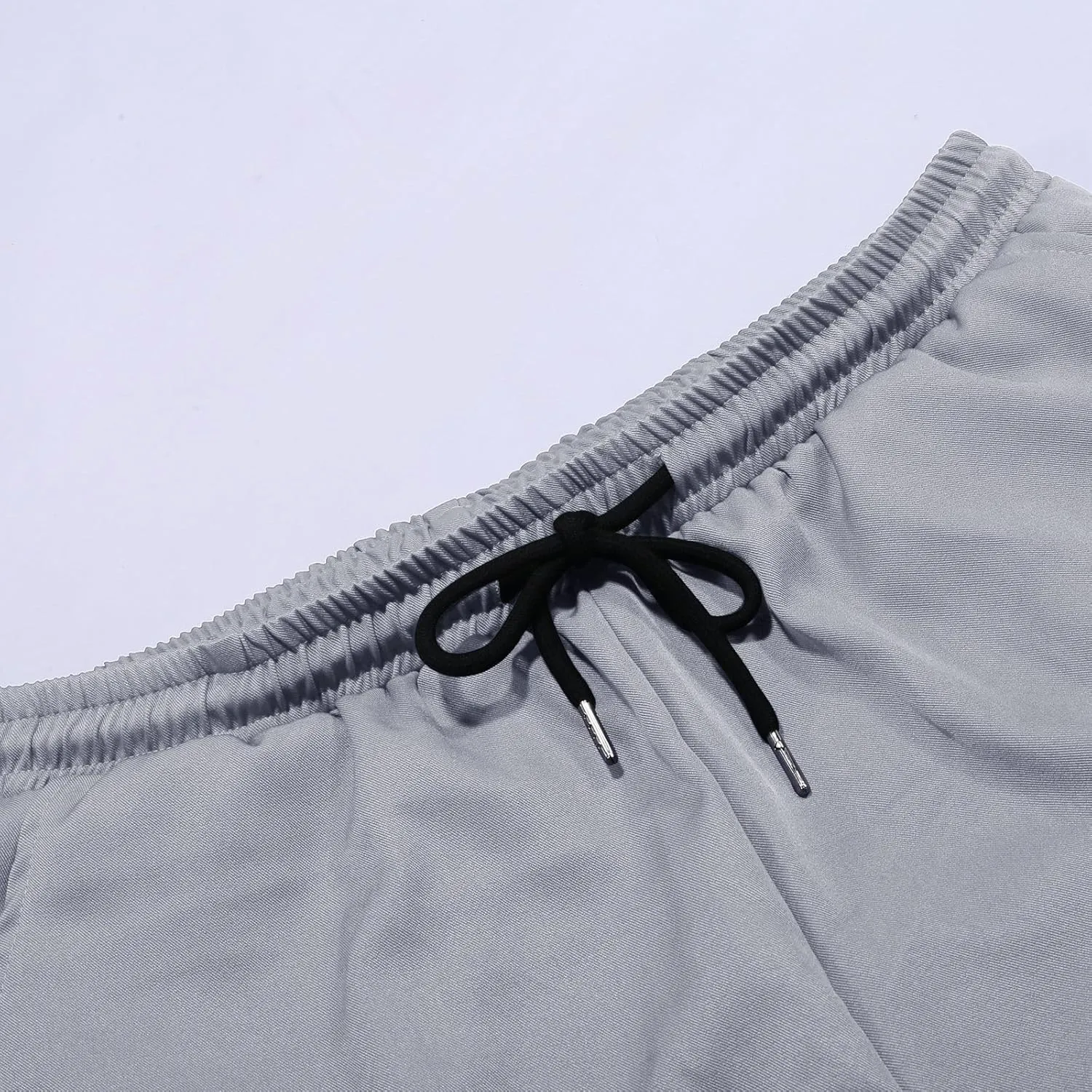 Alalaso Men's Cargo Pants Relaxed Fit with Buttoned Ankle Cuffs and Water Resistant