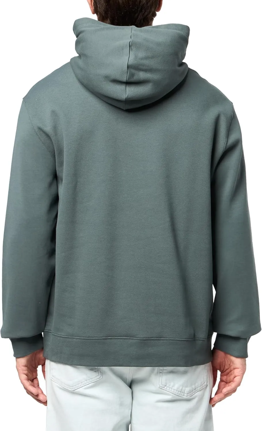 Armani Exchange Men's Utility Tape Pullover Hoodie Sweatshirt with Fashion Zippers
