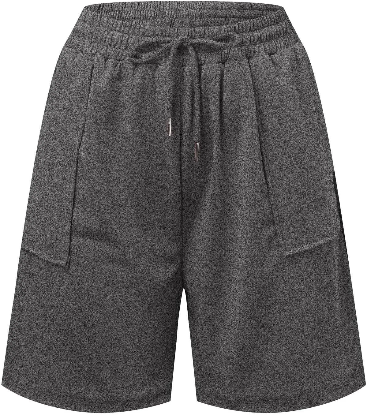Athletic Shorts for Women High Waist Sporty Running Gym Shorts Drawstring Quick Dry Stretch Lightweight Yoga Workout