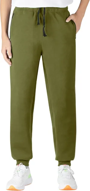 BIG ELEPHANT Boys Sweatpants with Zipper Pockets & Drawstring, Soft Kids Athletic Joggers Pants