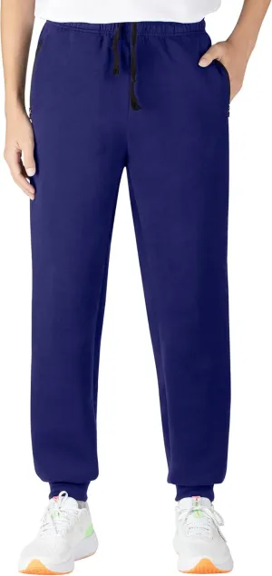 BIG ELEPHANT Boys Sweatpants with Zipper Pockets & Drawstring, Soft Kids Athletic Joggers Pants