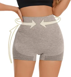 Biker Shorts Women Tummy Control High Waist Shorts Butt Lifting Athletic Shorts Workout Yoga Shorts Summer Gym Shorts