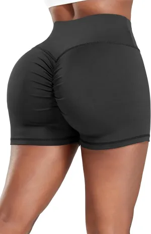 CFR Women Workout Shorts Gym Shorts Fitness Scrunch Butt Lifting High Waist Athletic Shorts Hot Shorts for Summer