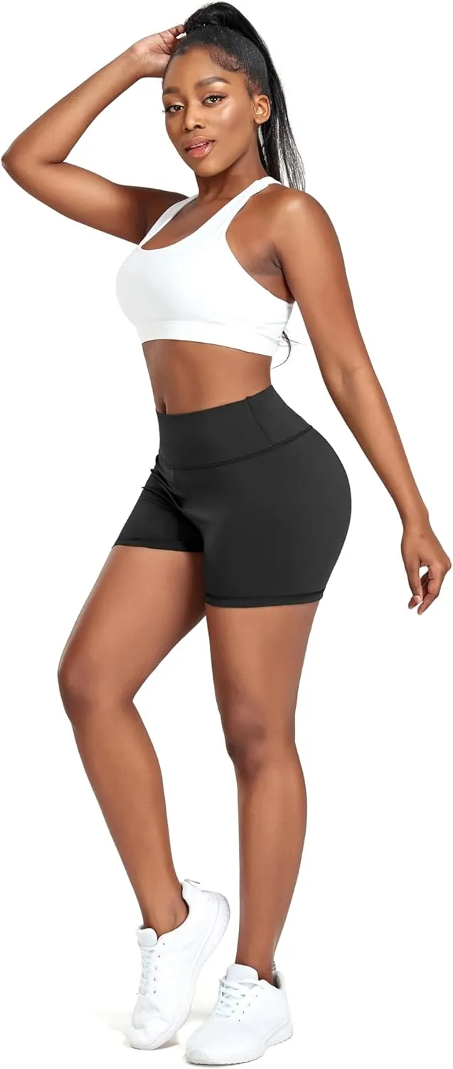 CFR Women Workout Shorts Gym Shorts Fitness Scrunch Butt Lifting High Waist Athletic Shorts Hot Shorts for Summer