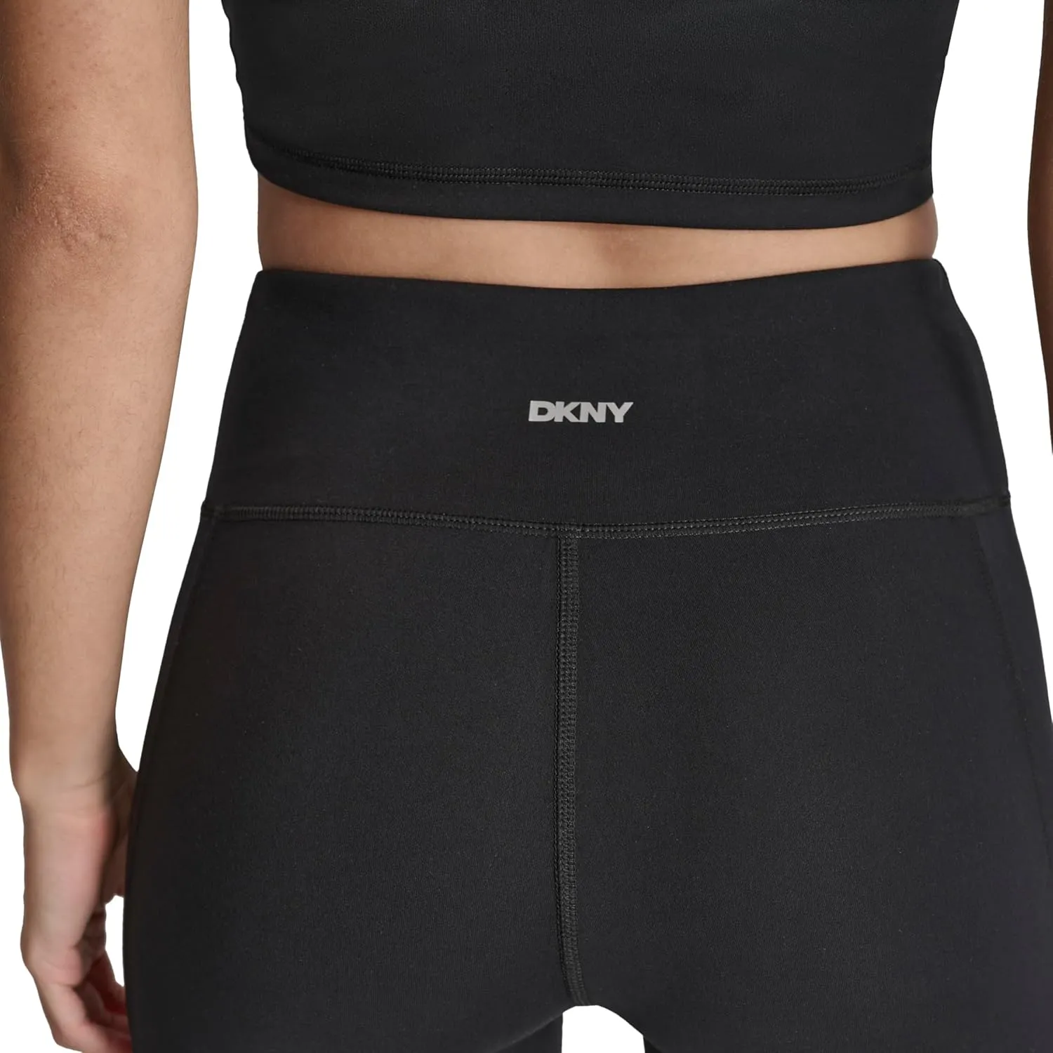 DKNY womens High Waist 7/8 Cargo Pocket Compression Legging