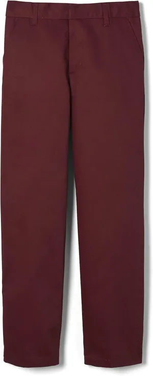 French Toast Men's Adjustable Waist Relaxed Fit Pant (Standard & Husky)