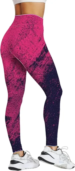 Leggings for Women Print High Waist Pants for Womens Tights Compression Yoga Fitness High Waist Leggings