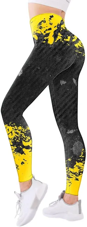 Leggings for Women Print High Waist Pants for Womens Tights Compression Yoga Fitness High Waist Leggings