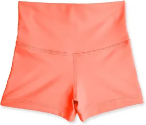 Liakada Girls' High Waist Shorty Shorts