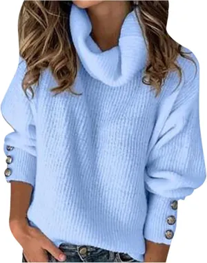 Lightweight Turtleneck Shirts Ladies Loose Large Size Thick Knitted Sweater Bottom Shirt Black Turtleneck Women