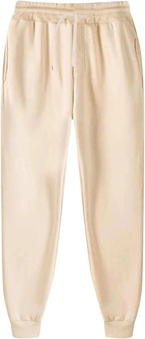 Mens Hiking Joggers Sweatpants Autumn Winter and Solid Men's Pants Loose Fit Sweatpants for Men Athletic Trousers