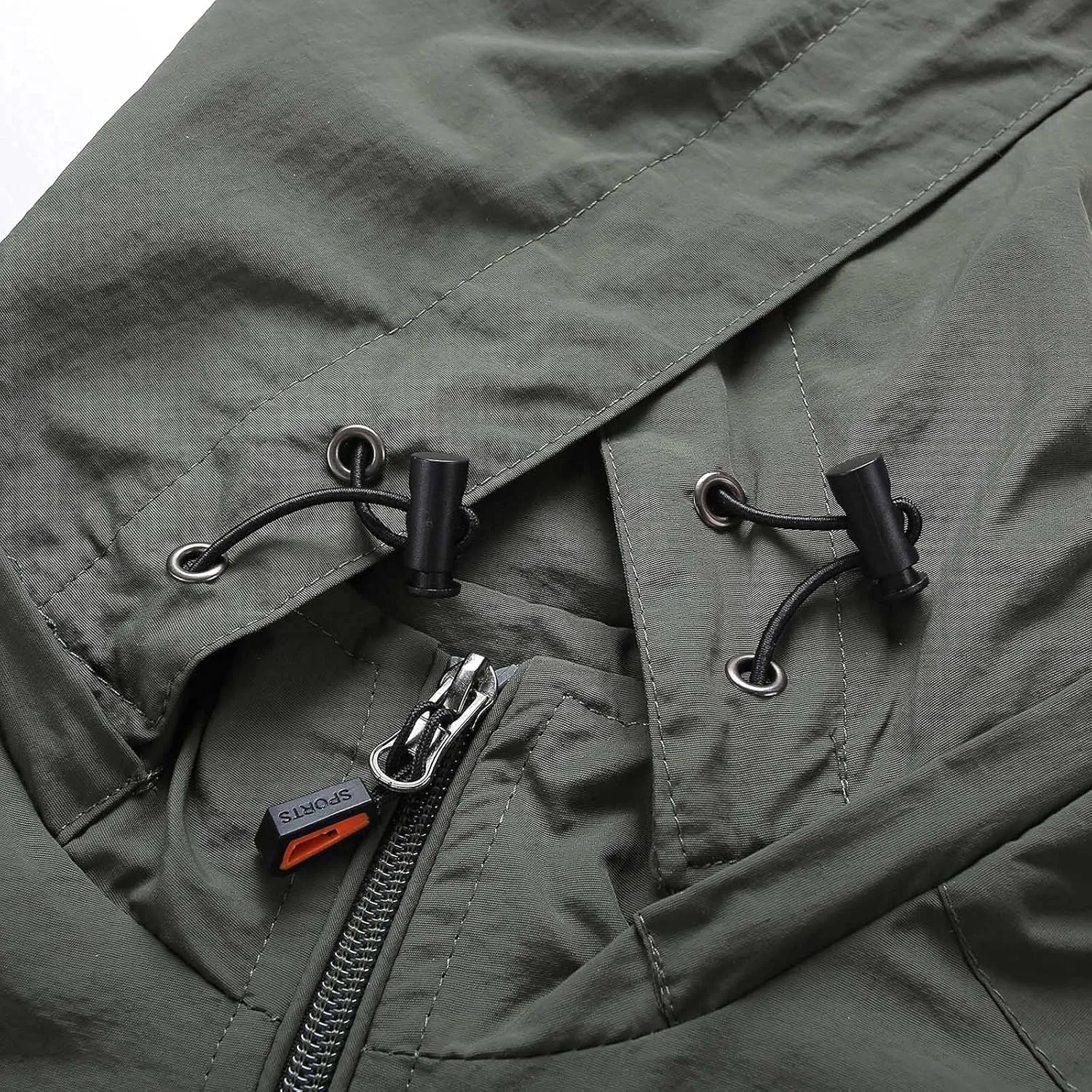 Men's Rain Suit Waterproof Lightweight Rain Gear for Golf Hiking Cycling Raincoat Fashion Lightweight Rain Jacket