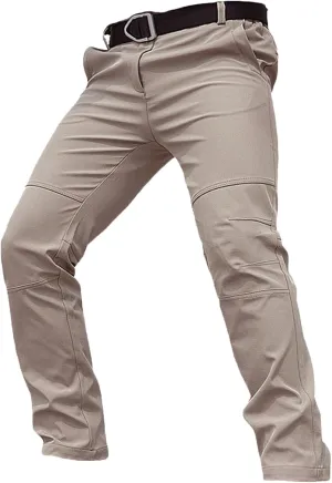 Mens Stretch Waterproof Golf Pants Lightweight Hiking Tactical Work Pants Outdoor Casual Dress Trousers with Pockets