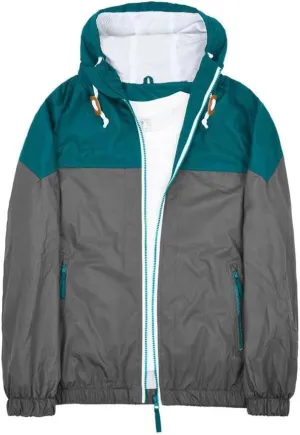 Rain Jacket for Men, Mens Waterproof Raincoat Lightweight Rain Jackets Outdoor Rain Coat Windbreaker with Hood