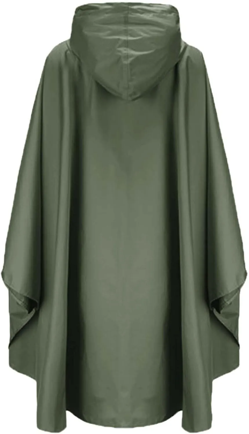 Raincoats for Adults Reusable, EVA Rain Ponchos Lightweight Rain Coat Waterproof Rain Gear for Men and Women