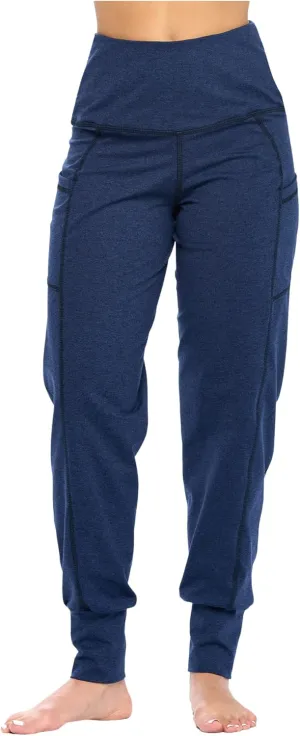 Undersummers High Waist Joggers for Women, Yoga Pant with Pockets, Joggers Pants for Women Lightweight for Workout 28" Inseam