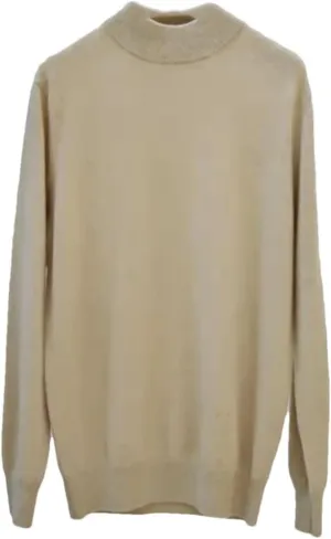 Women Thick Cashmere Sweater Mock Neck Knit Sweaters Pullover Turtleneck Oversized Jumpers