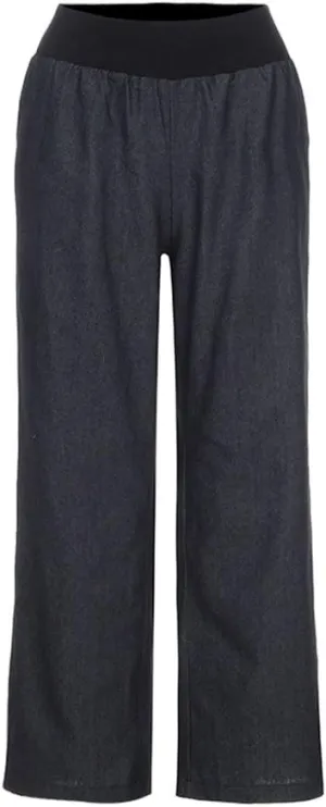 Women's High Waist Pants Loose Solid Color Wide Leg Pants Casual Straight Leg Trousers Pants