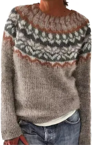 Womens Pullover Sweaters Cropped Lapel Collar V Neck Chunky Knitted Casual Slouchy Loose Jumper Tops Fashion 2024