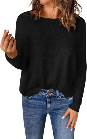 Women's Ribbed Knit Mock Turtleneck Sweater Pullover Tops V Neck Vacation 2024 Fall Striped Color Block Blouse